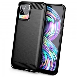 Husă Antișoc REALME 8i Forcell Carbon Negru