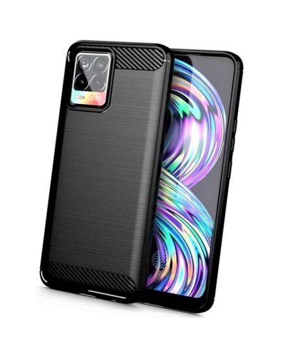 Husă Antișoc REALME 8i Forcell Carbon Negru