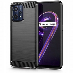 Husă Antișoc REALME 9 Forcell Carbon Negru