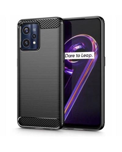 Husă Antișoc REALME 9 Forcell Carbon Negru