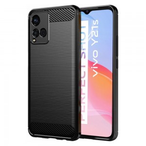 Husă Antișoc Vivo Y21 / Y21s / Y33s Forcell Carbon Negru