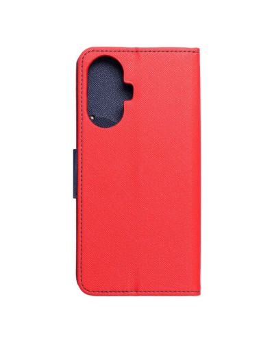 Husă Realme C55 Fancy Book Tip Carte cu Magnet și 2 Sloturi Card + Buzunar - Roșu