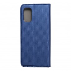 Husă Realme 7 5G Smart Book Case tip carte, Albastru