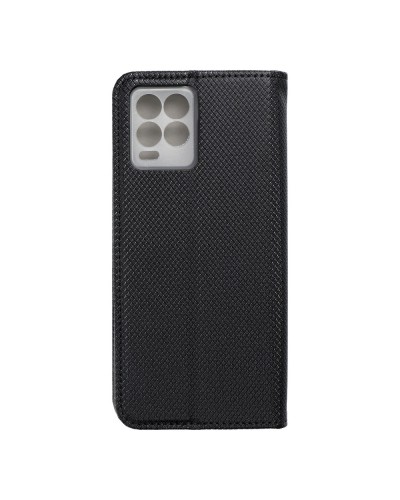 Husă Realme 8 Smart Book Case tip carte, Negru