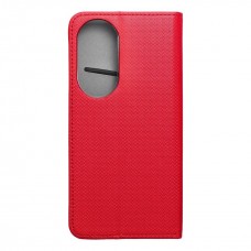 Husă Honor X7b Smart Book Case tip carte, Rosu