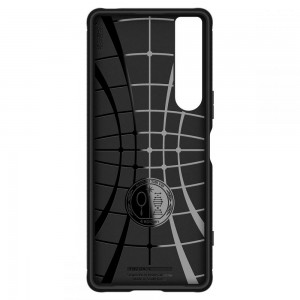 Husa Antisoc Sony Xperia 1 IV SPIGEN Rugged Armor - Negru