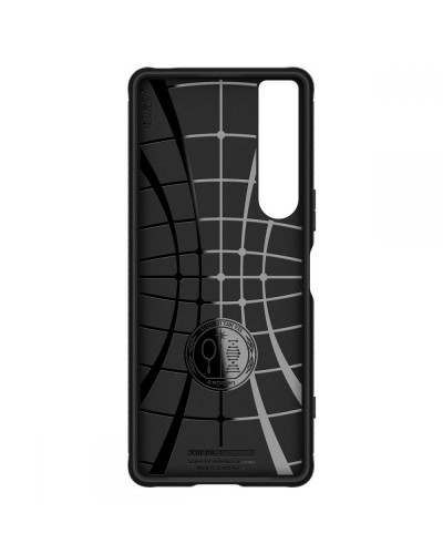 Husa Antisoc Sony Xperia 1 IV SPIGEN Rugged Armor - Negru