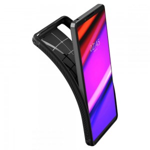 Husa Antisoc Sony Xperia 1 IV SPIGEN Rugged Armor - Negru