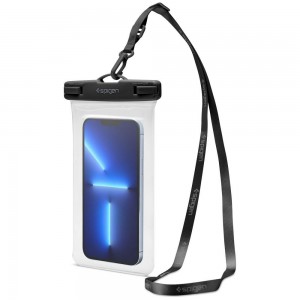 Husă Subacvatică SPIGEN A601 AquaShield Waterproof IPX8 30m, Universală până la 6.9" - Transparent