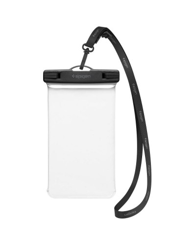 Husă Subacvatică SPIGEN A601 AquaShield Waterproof IPX8 30m, Universală până la 6.9" - Transparent