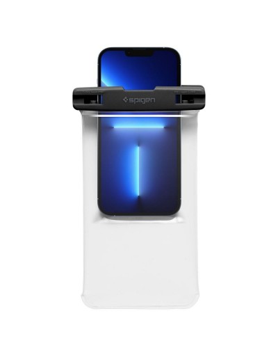 Husă Subacvatică SPIGEN A601 AquaShield Waterproof IPX8 30m, Universală până la 6.9" - Transparent