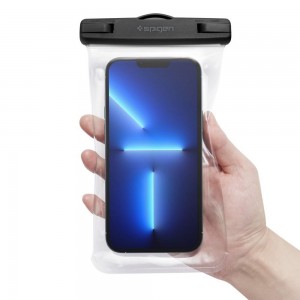 Husă Subacvatică SPIGEN A601 AquaShield Waterproof IPX8 30m, Universală până la 6.9" - Transparent