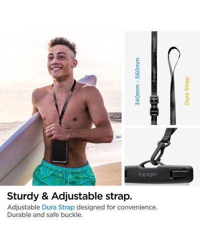 Husă Subacvatică Plutitoare SPIGEN A610 AquaShield Waterproof IPX8 30m, Universală până la 6.9" - Negru Husă Subacvatică Plutitoare SPIGEN A610 AquaShield Waterproof IPX8 30m, Universală până la 6.9" - Negru