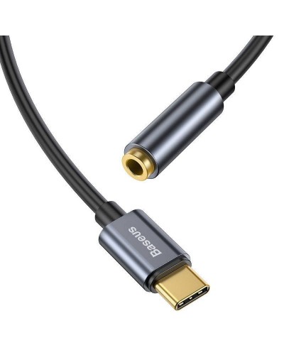 Adaptor Audio Baseus L54 Jack 3.5mm to  USB-C - Gri