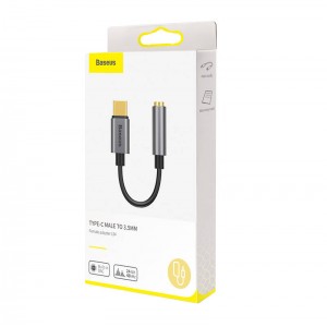Adaptor Audio Baseus L54 Jack 3.5mm to USB-C - Gri