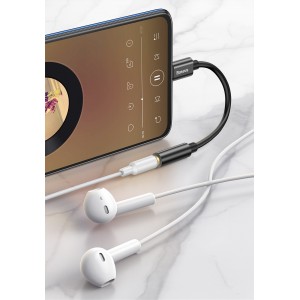 Adaptor Audio Baseus L54 Jack 3.5mm to USB-C - Gri