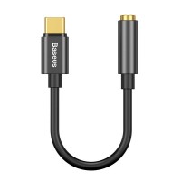 Adaptor Audio Baseus L54 Jack 3.5mm to  USB-C - Negru
