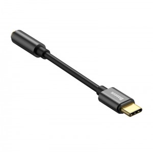 Adaptor Audio Baseus L54 Jack 3.5mm to USB-C - Negru