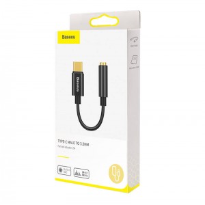 Adaptor Audio Baseus L54 Jack 3.5mm to USB-C - Negru
