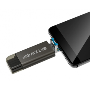 Card reader BlitzWolf BW-CR1SD USB-C / USB-A - Negru
