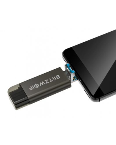 Card reader BlitzWolf BW-CR1SD USB-C / USB-A - Negru