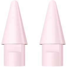 Set 2x Rezervă Vârfuri Stylus Baseus Smooth Writing Series, POM Anti-Alunecare - Baby Pink