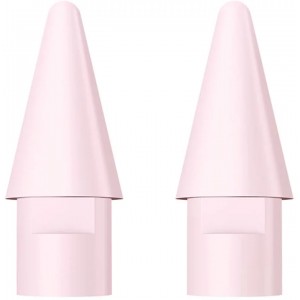 Set 2x Rezervă Vârfuri Stylus Baseus Smooth Writing Series, POM Anti-Alunecare - Baby Pink