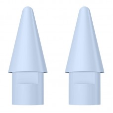 Set 2x Rezervă Vârfuri Stylus Baseus Smooth Writing Series, POM Anti-Alunecare - Galaxy Blue