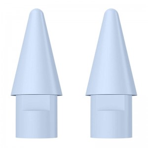 Set 2x Rezervă Vârfuri Stylus Baseus Smooth Writing Series, POM Anti-Alunecare - Galaxy Blue