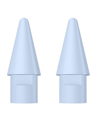 Set 2x Rezervă Vârfuri Stylus Baseus Smooth Writing Series, POM Anti-Alunecare - Galaxy Blue