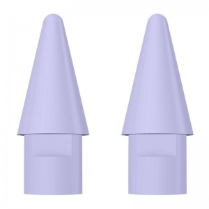 Set 2x Rezervă Vârfuri Stylus Baseus Smooth Writing Series, POM Anti-Alunecare - Lila