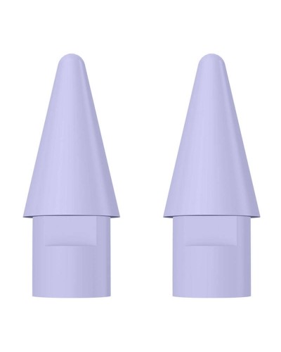 Set 2x Rezervă Vârfuri Stylus Baseus Smooth Writing Series, POM Anti-Alunecare - Lila