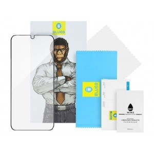Folie Sticlă Securizată Samsung Galaxy S21 FE BLUEO Mr. Monkey 5D Full Glue Negru
