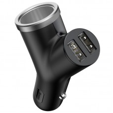 Încărcător Auto Baseus Circular Type 30W Negru