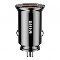 Încărcător Auto Baseus Circular 30W Negru