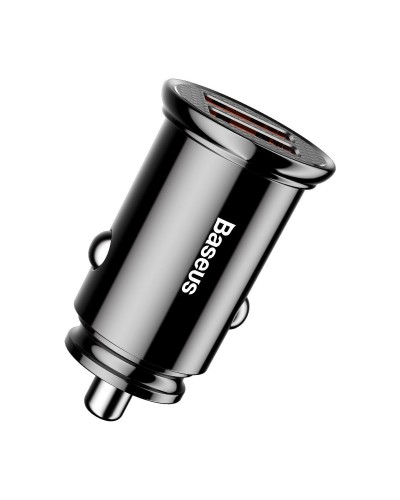 Încărcător Auto Baseus Circular 30W Negru