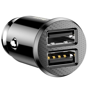 Încărcător Auto Baseus Grain Negru