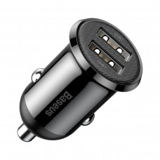 Încărcător Auto Baseus Grain Pro Negru