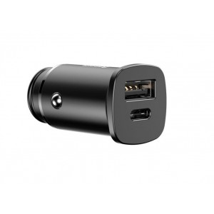 Încărcător Auto Baseus Square 30W Negru