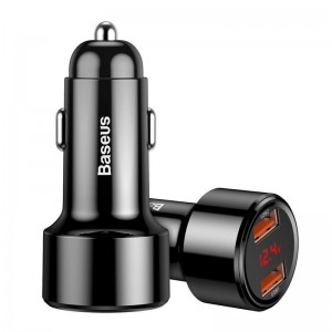 Încărcător Auto Baseus Magic 3.0 45W Negru