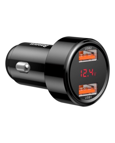 Încărcător Auto Baseus Magic 3.0 45W Negru Încărcător Auto Baseus Magic 3.0 45W Negru