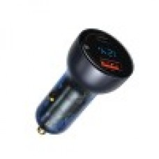 Încărcător Auto Baseus Particular Digital Display 65W Gri