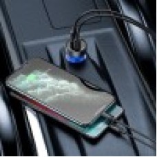 Încărcător Auto Baseus Particular Digital Display 65W Gri