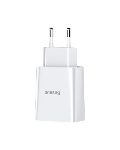 Incarcator de retea BASEUS Speed Mini Dual U, 10.5W - Alb Incarcator de retea BASEUS Speed Mini Dual U, 10.5W - Alb