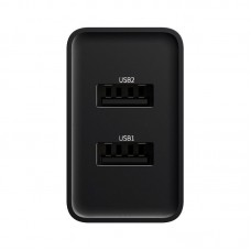 Incarcator de retea BASEUS Speed Mini Dual U, 10.5W - Negru