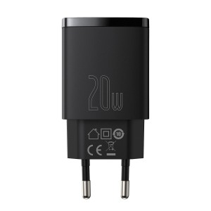 Încărcător Rețea Baseus Compact 20W Negru