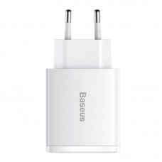 Încărcător Rețea Baseus Compact 30W Alb