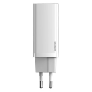 Încărcător Rețea Baseus GaN2 Lite Quick 65W Alb