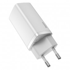 Încărcător Rețea Baseus GaN2 Lite Quick 65W Alb