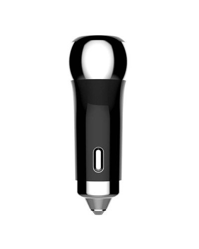 Incarcator Auto LDNIO C2, 2x USB, QC 3.0, LED, 36W - Negru